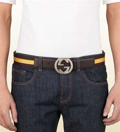 designer belts men gucci|authentic Gucci belts for men.